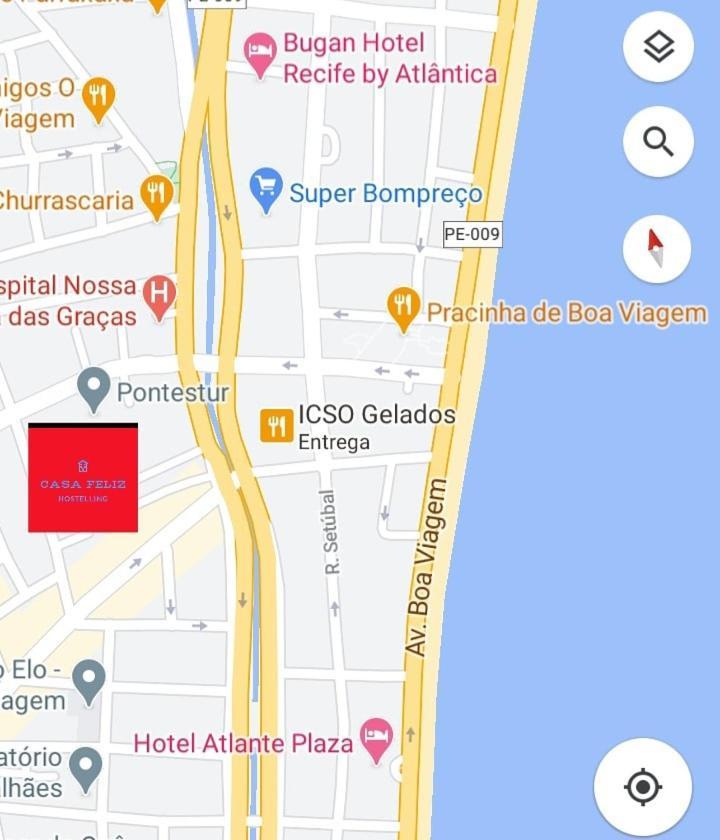 Casa Feliz Hostel Boa Viagem Jaboatão dos Guararapes Exteriör bild