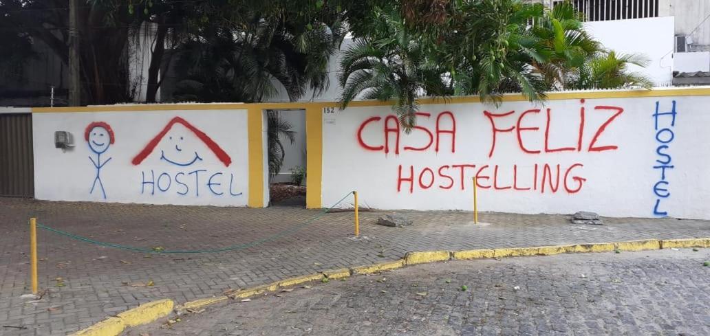 Casa Feliz Hostel Boa Viagem Jaboatão dos Guararapes Exteriör bild